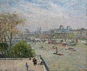 Camille Pissarro The Louvre, Spring Spain oil painting artist